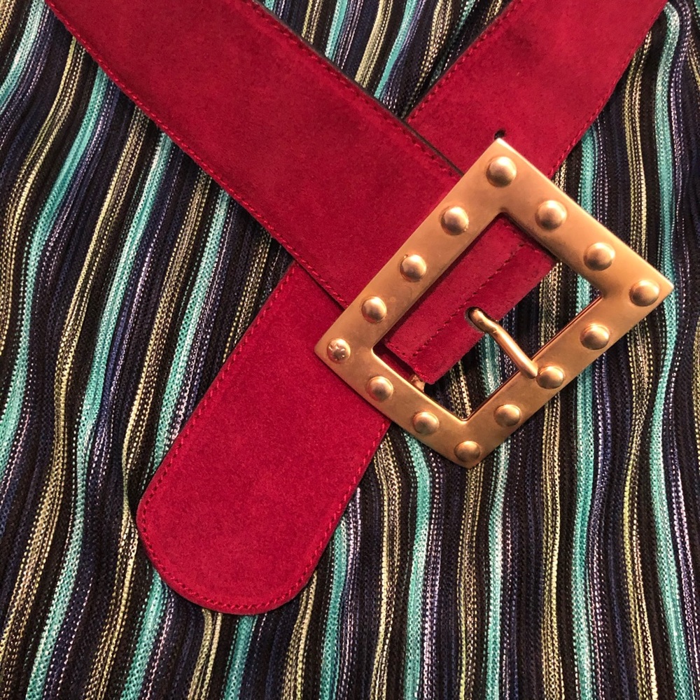 Celine belt with gold buckle!